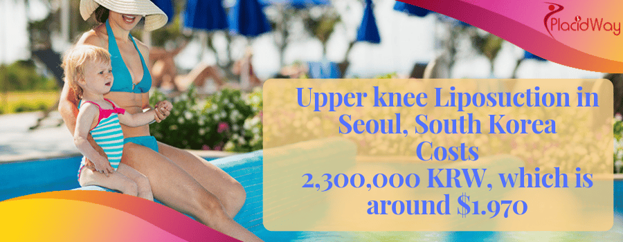 Upper knee Liposuction in Seoul, South Korea Cost